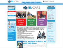 Tablet Screenshot of bl-care.com